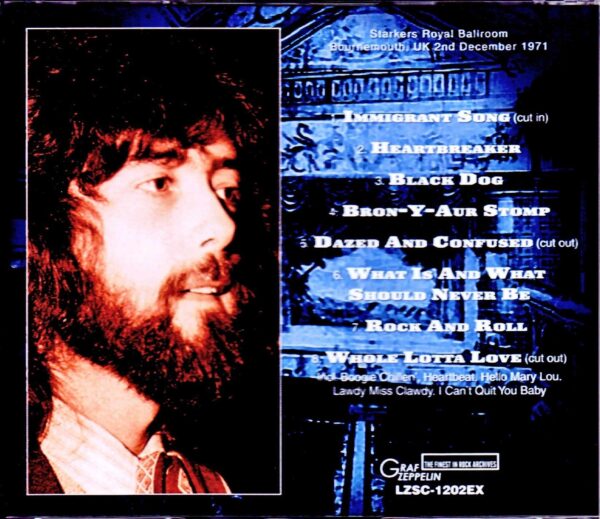 Led Zeppelin/England,UK 12.2.1971 - Image 2