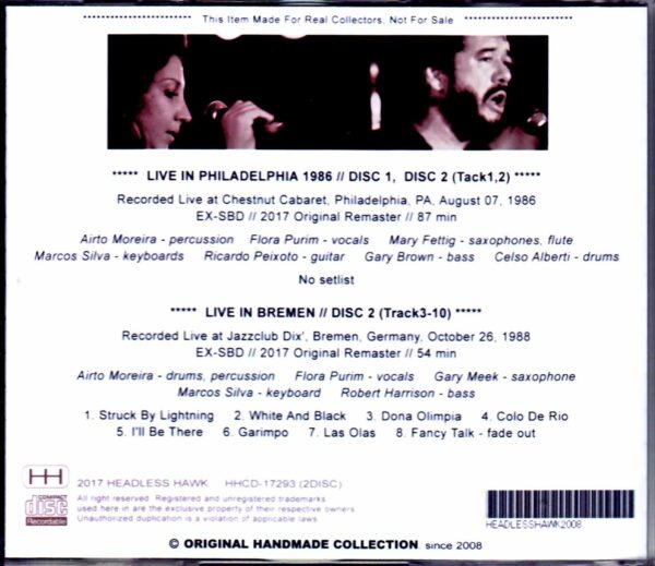 Airto Moreira,Flora Purim/PA,USA 1986 & more - Image 2