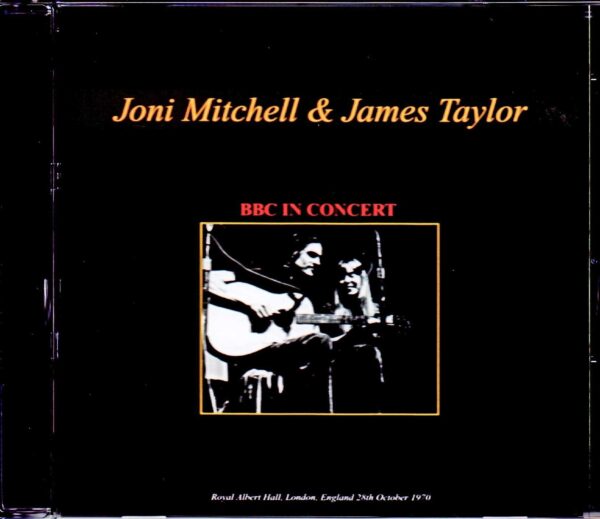 Joni Mitchell,James Taylor/London,UK 1970