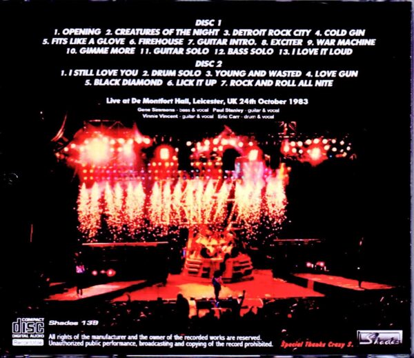 Kiss/UK 1983 - Image 2