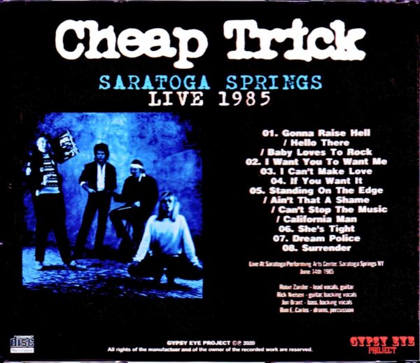 Cheap Trick/NY,USA 1985 - Image 2