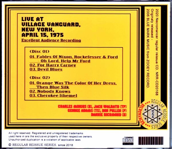 Charles Mingus/NY,USA 1975 - Image 2