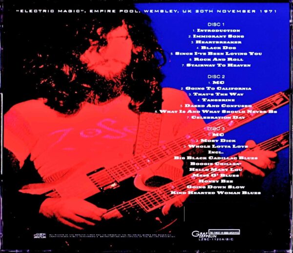 Led Zeppelin/UK 11.20.1971 Remastered - Image 2