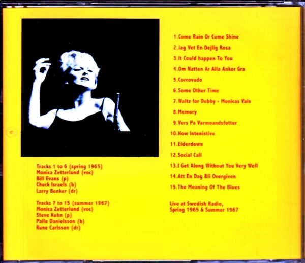 Monica Zetterlund/Sweden Radio Studio 1965 & 1967 - Image 2