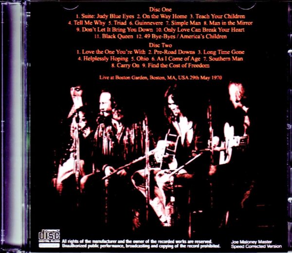 Crosby, Stills, Nash & Young/MA, USA 1970 - Image 2