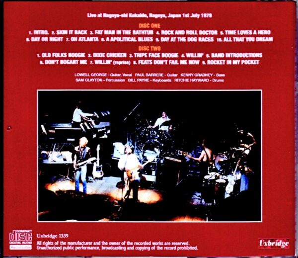 Little Feat/Aichi,Japan 1978 - Image 2