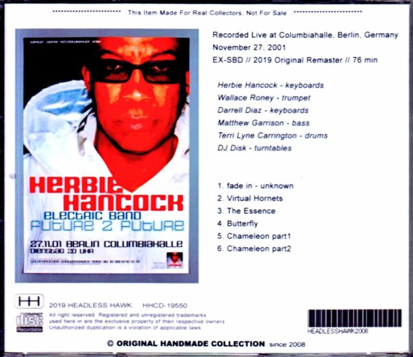 Herbie Hancock Electric Band/Germany 2001 - Image 2