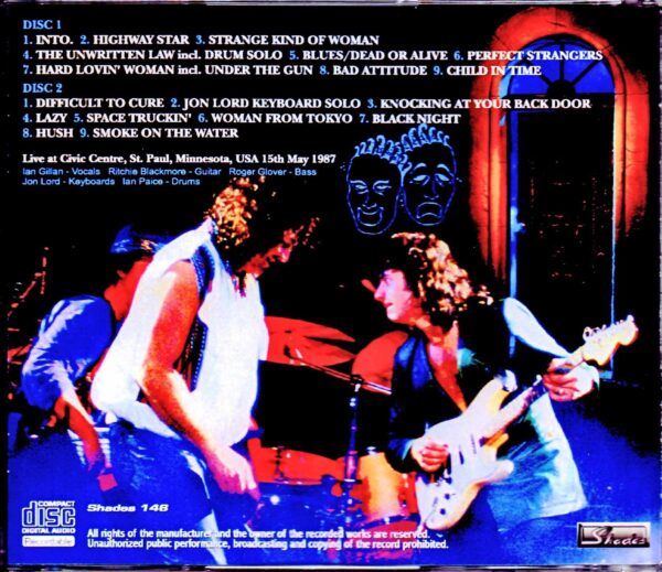 Deep Purple/MN, USA 1987 - Image 2