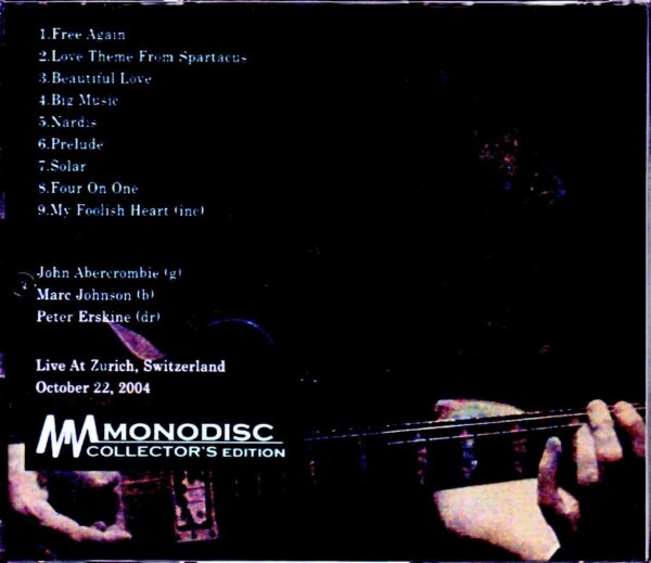 John Abercrombie Trio/Switzerland 2004 - Image 2