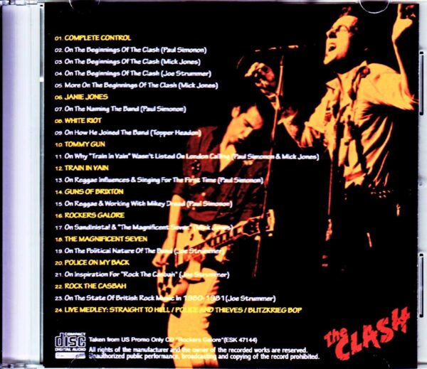 Clash/Rockers Galore from US Promo CD - Image 2