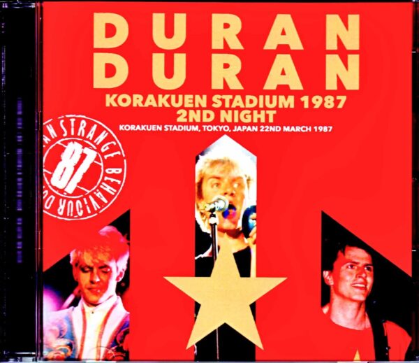Duran Duran/Tokyo,Japan 3.22.1987 & more