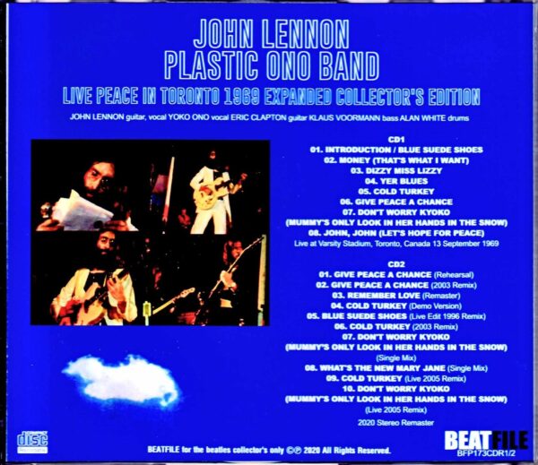 John Lennon Plastic Ono Band/Canada 1969 & more - Image 2