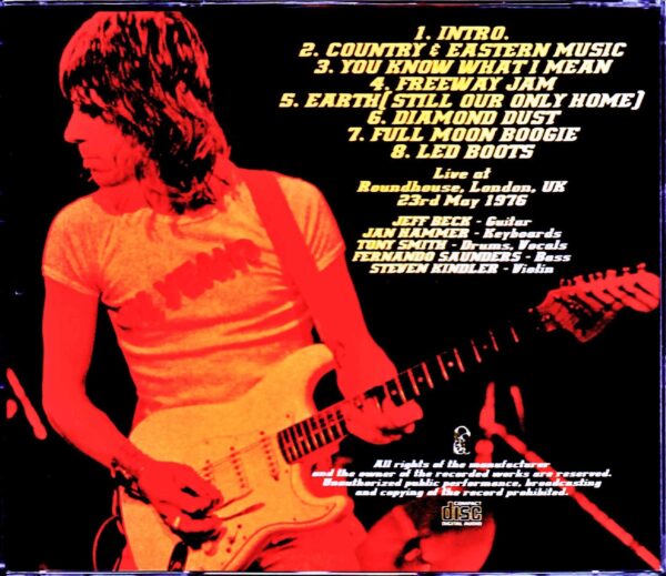 Jeff Beck,Jan Hammer/London,UK 1976 - Image 2