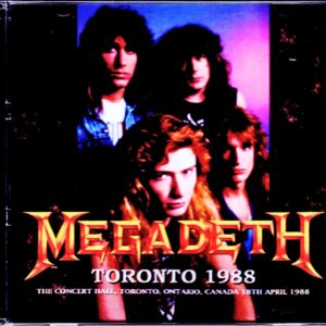 Megadeth/Canada 1988