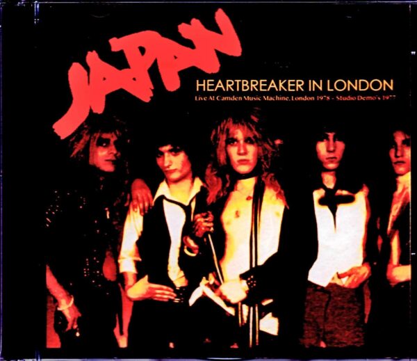 Japan/London,UK 1978 & Studio Demos 1977
