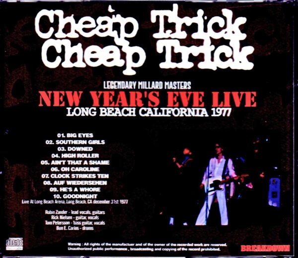 Cheap Trick/CA, USA 1977 - Image 2
