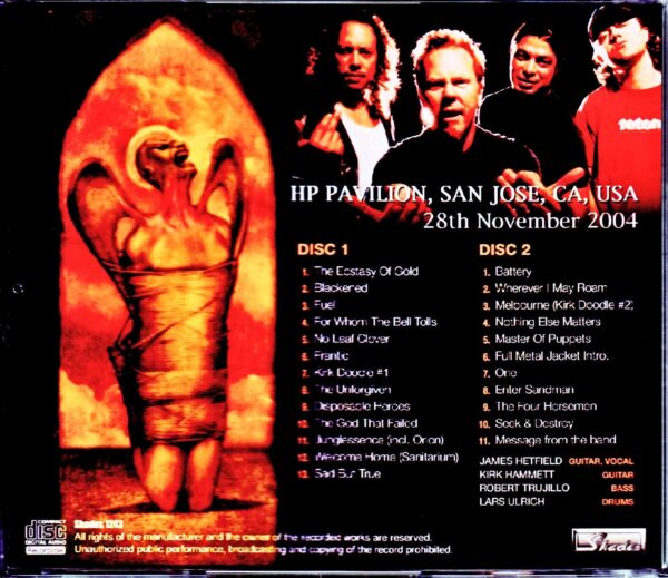 Metallica/CA,USA 2004 - Image 2