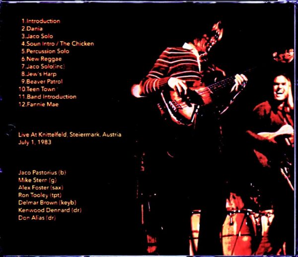 Jaco Pastorius,Mike Stern/Austria 1983 Upgrade - Image 2