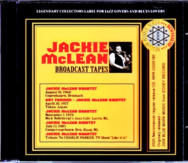 Jackie McLean/Broadcast Tapes Collection