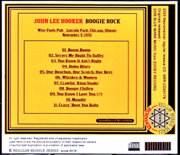 John Lee Hooker/IL,USA 1976 - Image 2