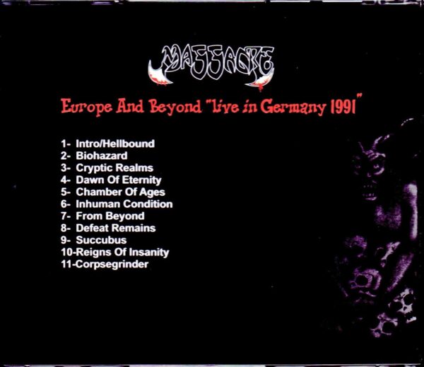 Massacre/Germany 1991 - Image 2