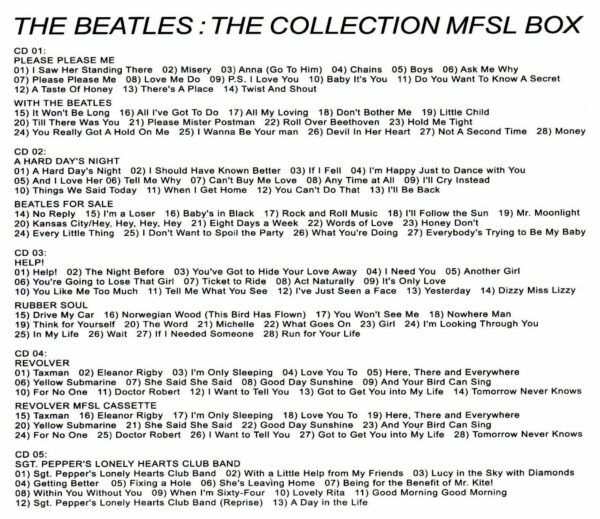 Beatles/Mobile Fidelity Sound Lab High Quality Collection - Image 2