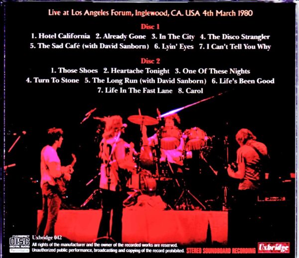 Eagles/CA,USA 3.4.1980 - Image 2