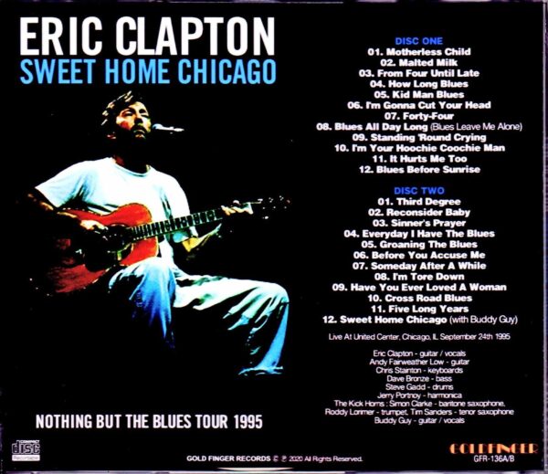 Eric Clapton/IL, USA 1995 - Image 2