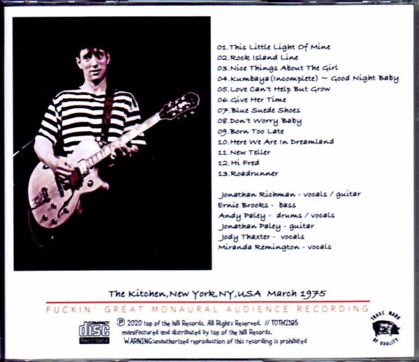 Jonathan Richman/NY,USA 1975 - Image 2