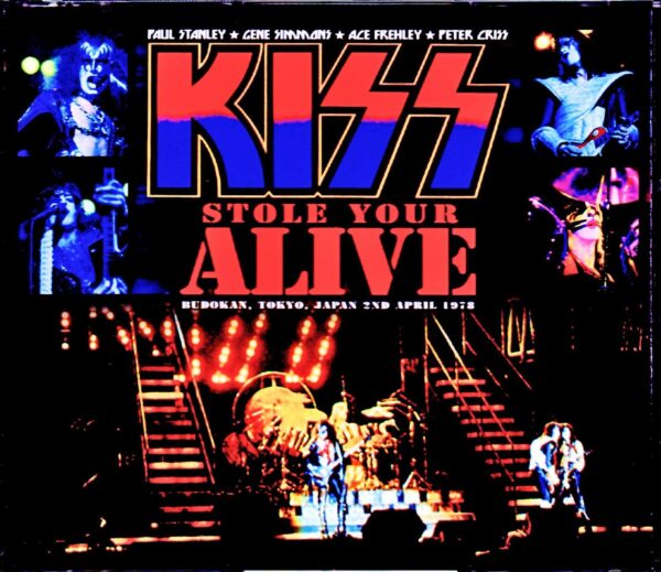 Kiss/Tokyo,Japan 4.2.1978 from 2Diff Masters Complete