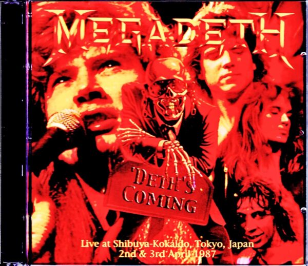 Megadeth/Tokyo,Japan 1987 2Days