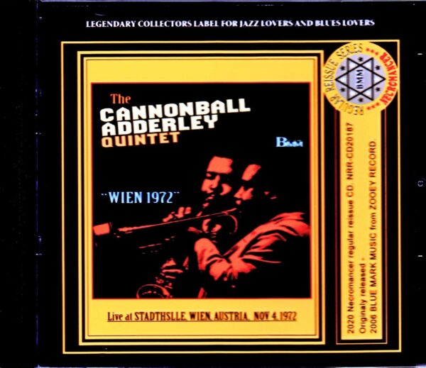 Cannonball Adderley Quintete/Austria 1972