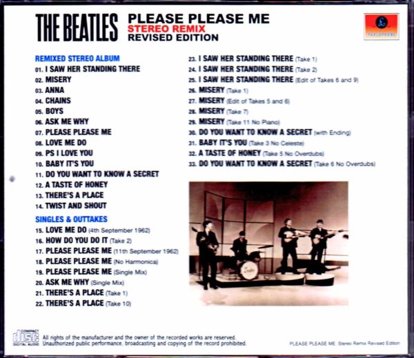 Beatles/Please Please Me Stereo Remix Revised Edition - Image 2