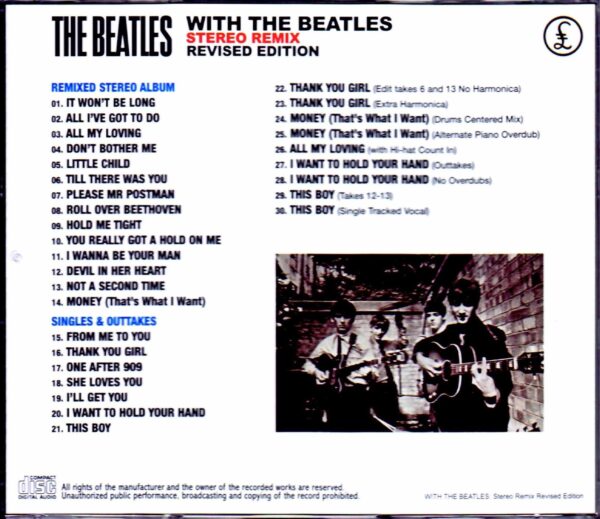 Beatles/With the Beatles Stereo Remix Revised Edition - Image 2