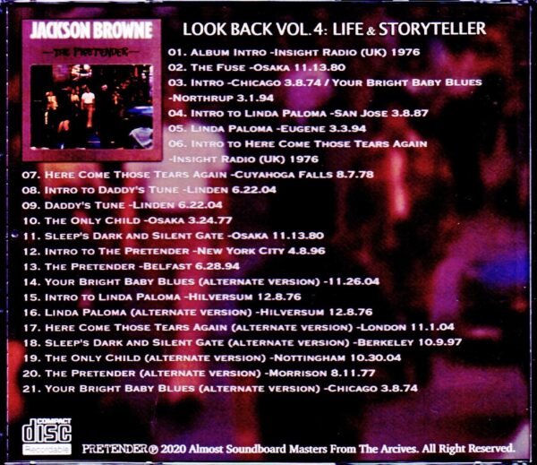 Jackson Browne/The Pretender Pretender Revisited - Image 2