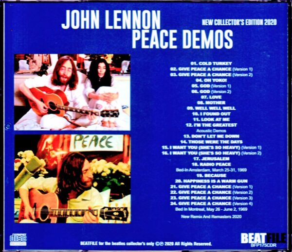 John Lennon/80th Birthday Acoustic Demos & more - Image 2