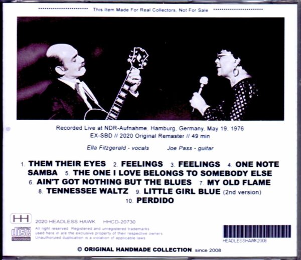 Ella Fitzgerald, Joe Pass/Germany 1976 - Image 2