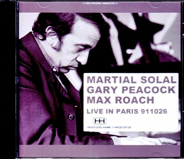 Martial Solal,Gary Peacock,Max Roach/France 1991