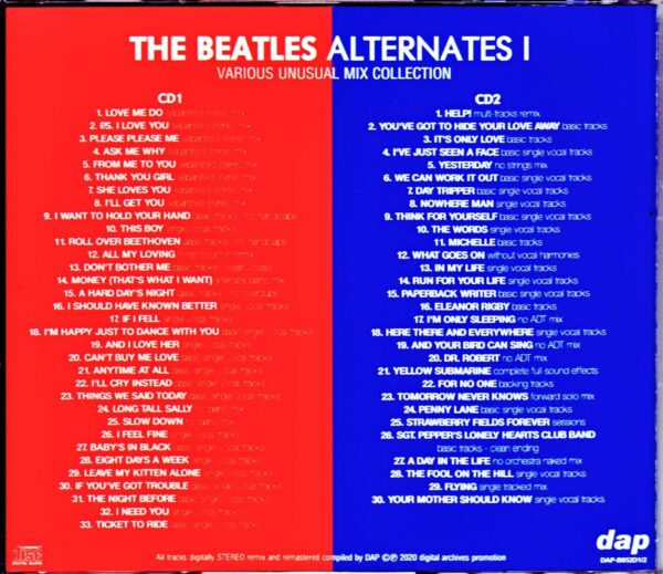 Beatles/Various Unusual Mix Collection Vol.1 - Image 2