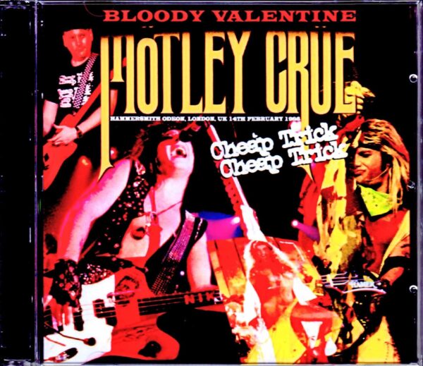 Motley Crue,Cheap Trick/London,UK 1986