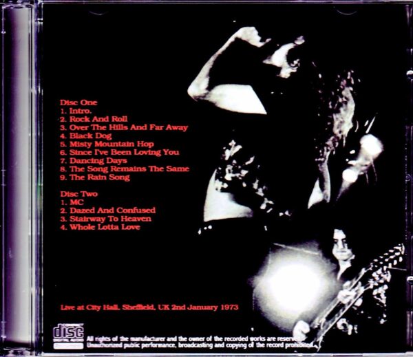 Led Zeppelin/England,UK 1.2.1973 - Image 2