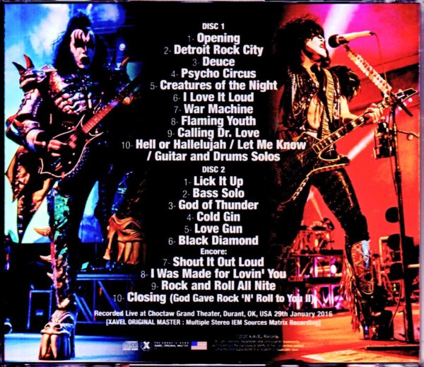 Kiss/Kyokuto, Durant, Oklahoma performance 2016 IEM Matrix - Image 2