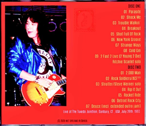 Ace Frehley/CT, USA 1993 - Image 2