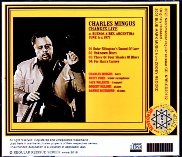 Charles Mingus/Argentina 1977 - Image 2