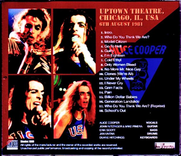 Alice Cooper/IL, USA 1981 - Image 2