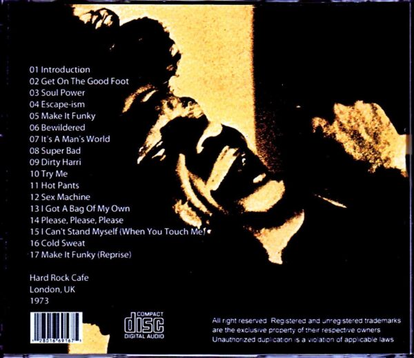 James Brown/London,UK 1973 - Image 2