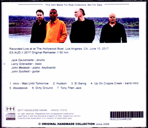 Hudson,Jack DeJohnette,John Scofield/Switzerland 2018 & more - Image 2