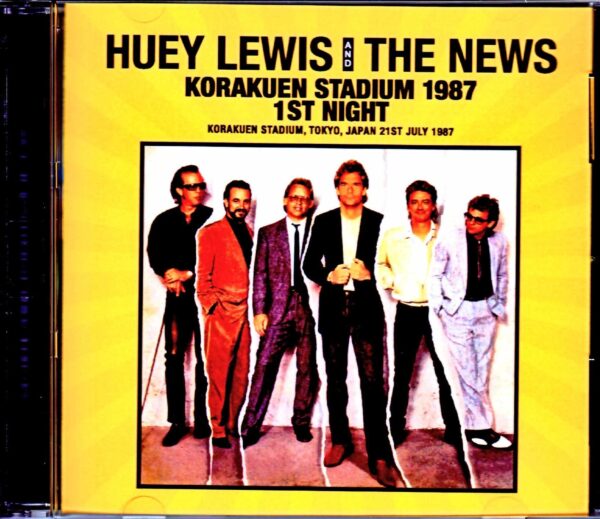 Huey Lewis and the News/Tokyo,Japan 7.21.1987
