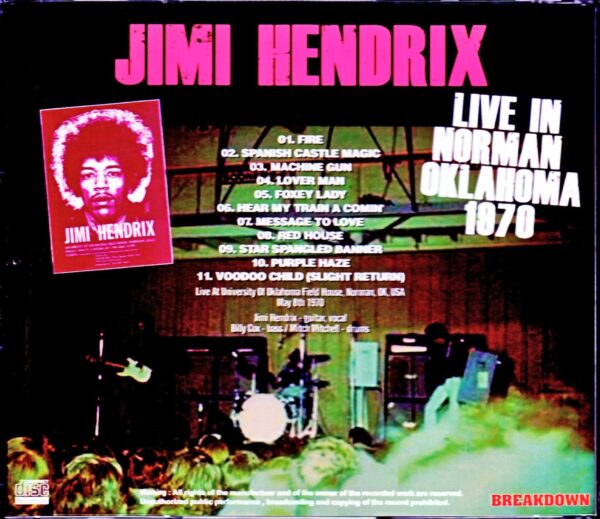 Jimi Hendrix/OK, USA 1970 - Image 2
