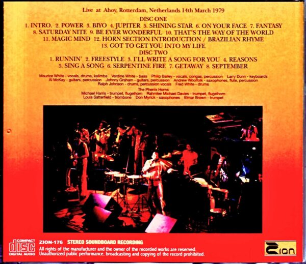 EW & F Earth Wind & Fire/Netherlands 1979 Complete - Image 2